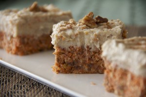Raw Vegan Carrot Cake