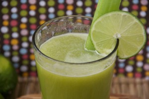 Basil Apple Lime Juice
