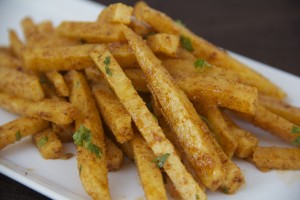 Raw Vegan Chili Cheese Fries