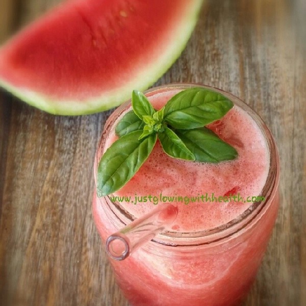 Keeping hydrated with watermelon