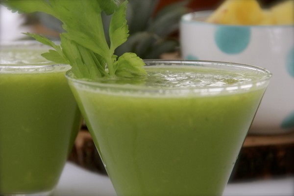 Basil Pineapple Celery Juice