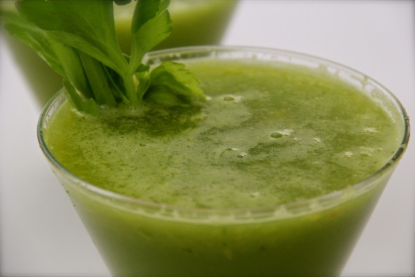 Basil Pineapple Celery Juice