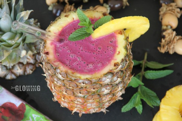Hawaiian Pitaya Pineapple Smoothie