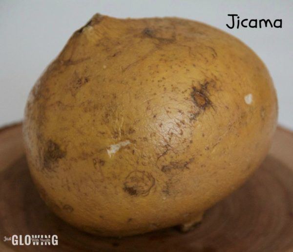 Summer Jicama Bruschetta with Mango Salsa